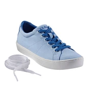 Women's Eco Bay Canvas Sneakers, Lace-Up