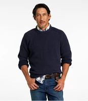 Men's Textured Washed Cotton Sweaters