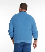 Men's Textured Washed Cotton Sweaters