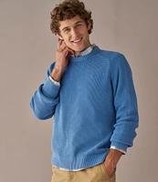 Men's Textured Washed Cotton Sweaters