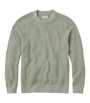 Men's Textured Washed Cotton Sweaters