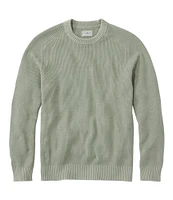 Men's Textured Washed Cotton Sweaters