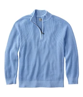 Men's Sunwashed Textured Cotton Sweater