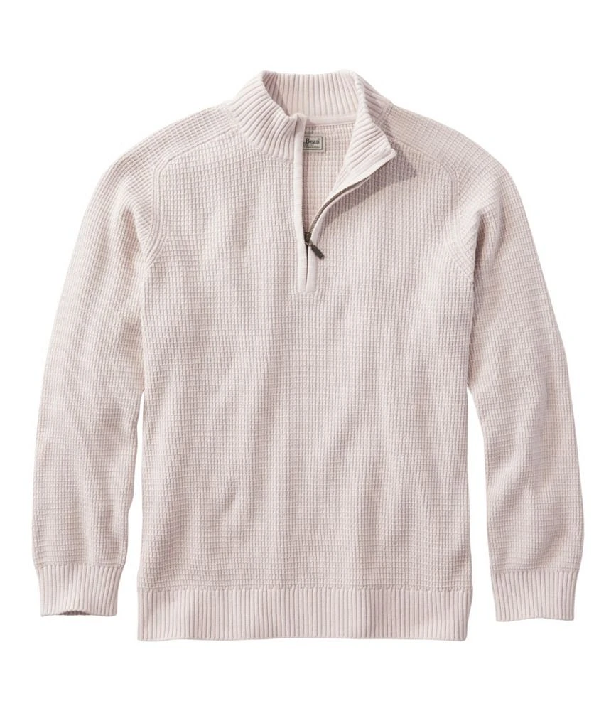 Men's Sunwashed Textured Cotton Sweater
