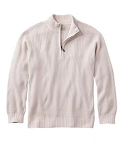 Men's Sunwashed Textured Cotton Sweater