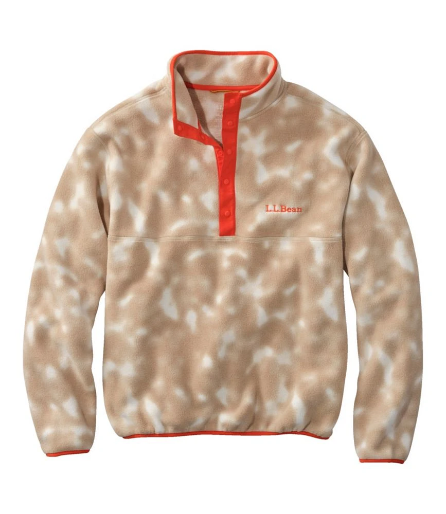 Adults' Bean's Classic Fleece Pullover, Print