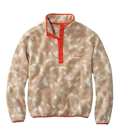 Adults' Bean's Classic Fleece Pullover, Print