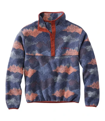 Adults' Bean's Classic Fleece Pullover, Print