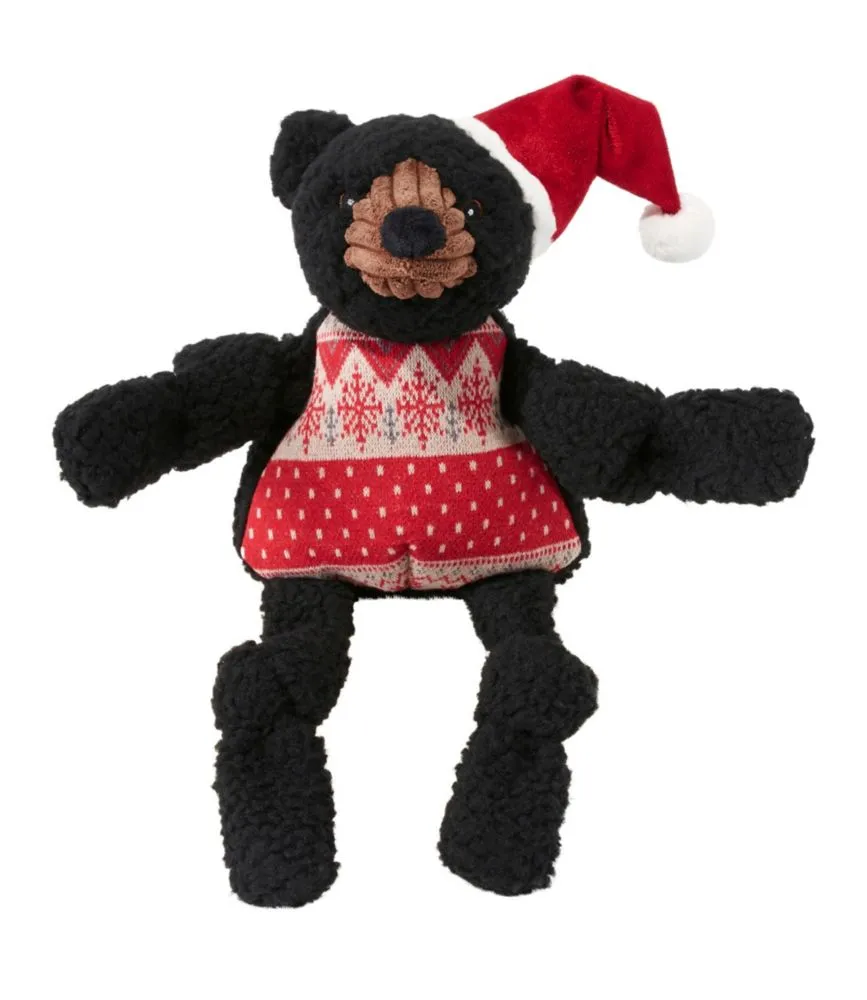 Holiday Knottie Dog Toy, Nordic Bear