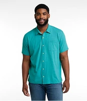 Men's Lakewashed Performance Shirts, Button-Front Shirt, Short-Sleeve