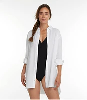 Women's Cloud Gauze Cover-Up Shirt