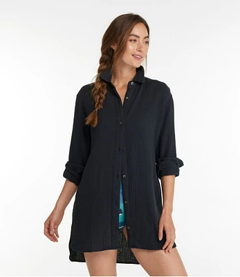 Women's Cloud Gauze Cover-Up Shirt