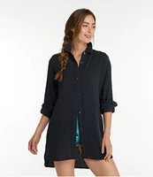 Women's Cloud Gauze Cover-Up Shirt