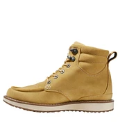 Women's Stonington Boots, Suede Moc-Toe