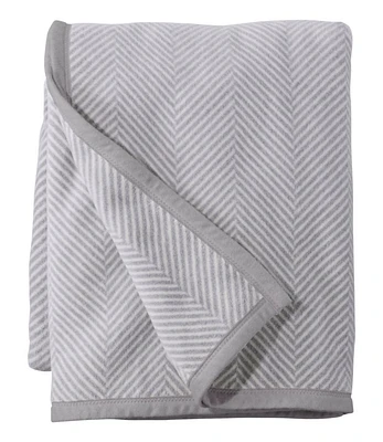 ChappyWrap Cozy Throw Blanket, Herringbone