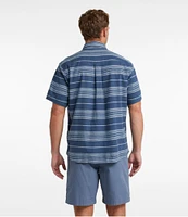 Men's Backyard BBQ Shirt, Short-Sleeve, Traditional Untucked Fit