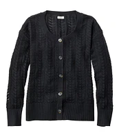 Women's Frye Island Pointelle Sweater, Cardigan