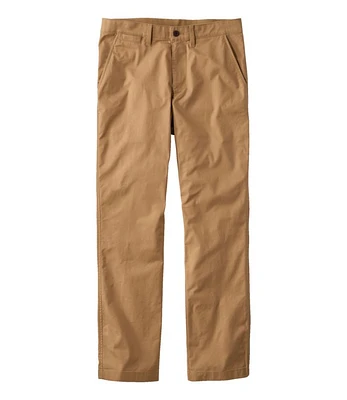 Men's Comfort Stretch Performance Chinos, Standard Athletic Fit, Straight Leg