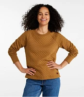 Women's Quilted Sweatshirt