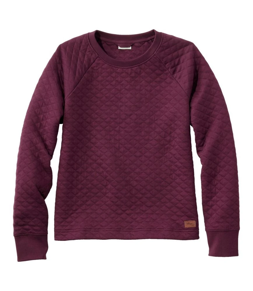 Women's Quilted Sweatshirt