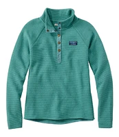 Women's Lakewashed Double-Knit Quarter-Snap