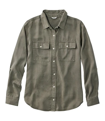 Women's Soft-Washed Tencel Utility Shirt