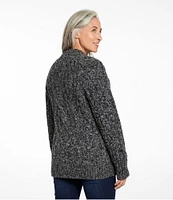 Women's 1912 Heritage Wool Blend Mockneck Cardigan