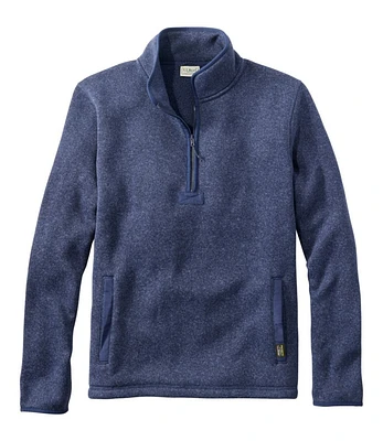 Men's Bean's Sweater Fleece Half-Zip Pullover