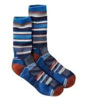 Men's Smartwool Hike Light Cushion Panorama Socks, Crew