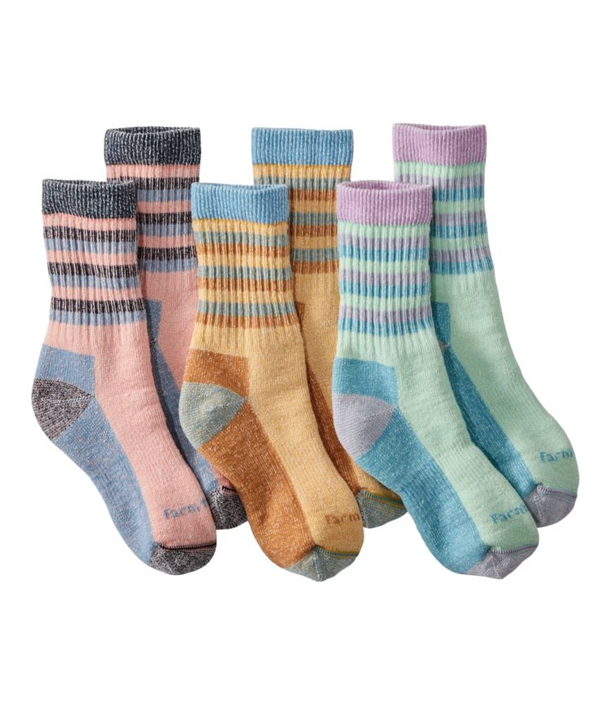 Kids' Farm to Feet Trail Socks, Three-Pack