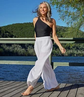 Women's Cloud Gauze Wide-Leg Pants