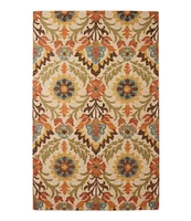 Woodland Wool Hooked Rug