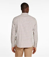 Men's Stonecoast Hemp Shirt, Slightly Fitted Untucked Fit, Stripe