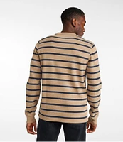 Men's Bean's Vintage Soft Knit Henley, Stripe