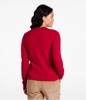 Women's Signature Camp Merino Wool Sweater, Pullover Intarsia