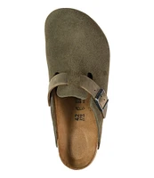 Men's Birkenstock Boston Clogs, Classic Suede