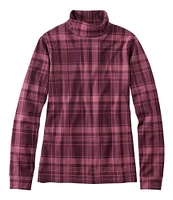 Women's L.L.Bean Interlock Turtleneck, Long-Sleeve Allover Print