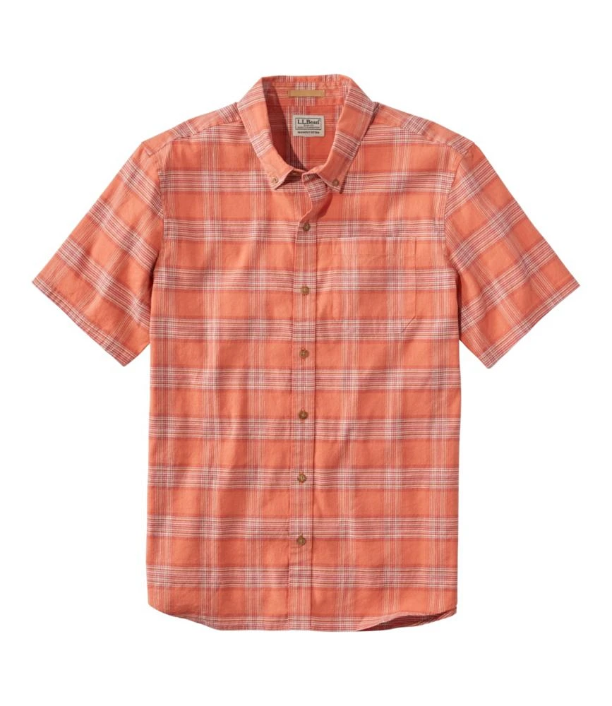 Men's Stonecoast Hemp Shirt, Short-Sleeve, Slightly Fitted Untucked Fit