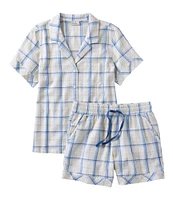 Women's Bean's Seacoast Seersucker Short Set