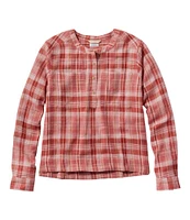Women's L.L.Bean Day Breeze Shirt, Long-Sleeve Collarless