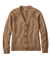 Women's Mariner Shaker Sweater, V-Neck Cardigan