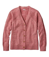 Women's Mariner Rib Mixed Stitch V-Neck Cardigan