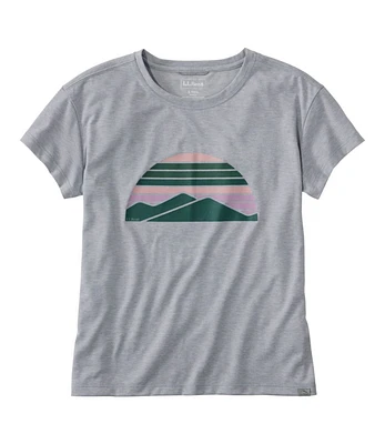 Women's Vista Camp Tee, Short-Sleeve Graphic Crew