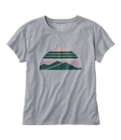 Women's Vista Camp Tee, Short-Sleeve Graphic Crew