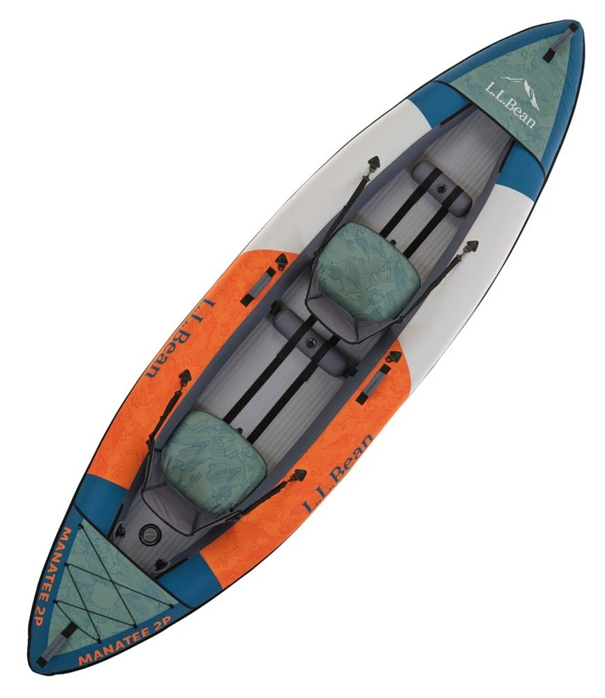 L.L.Bean Manatee Inflatable Tandem Kayak Package