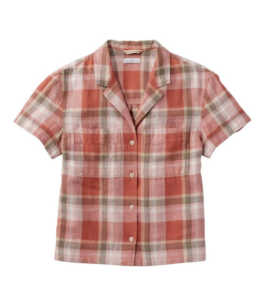 Women's Signature Hemp/Cotton Camp Shirt, Short-Sleeve