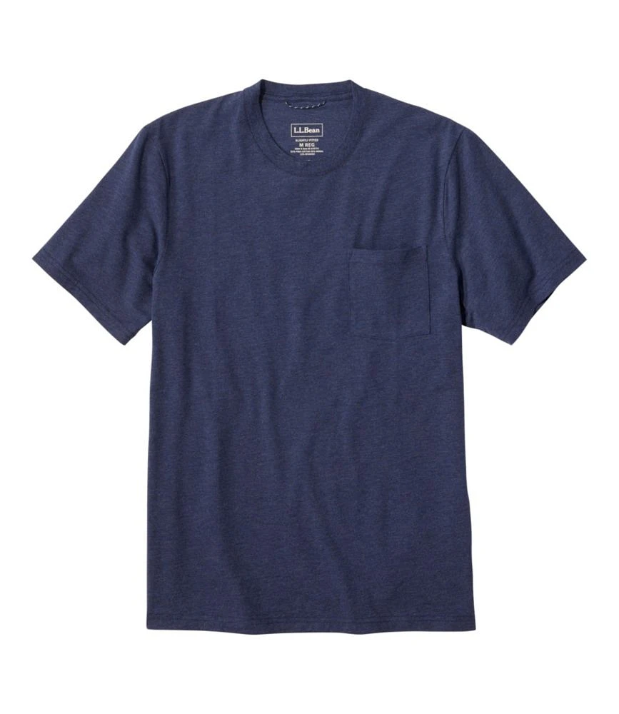 Men's Comfort Stretch Performance Pima Pocket Tee, Short-Sleeve