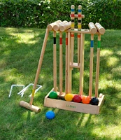 Maine Coast Croquet Set With Stand