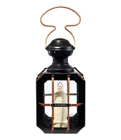 Barebones Box Lantern with Flameless Candle Set