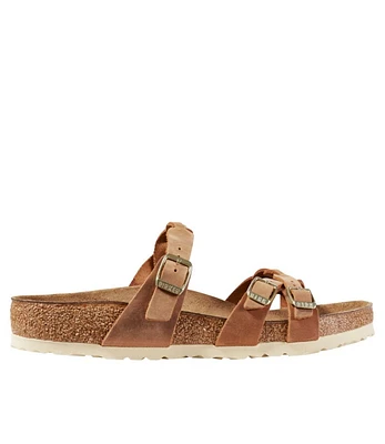 Women's Birkenstock Franca Braid Sandals, Oiled Leather